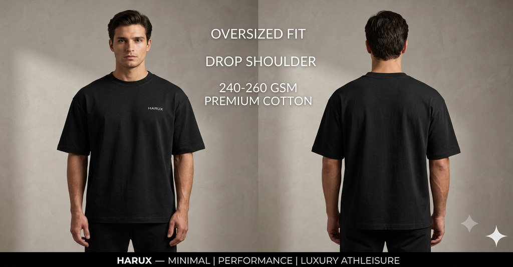 HARUX CORE OVERSIZED TEE