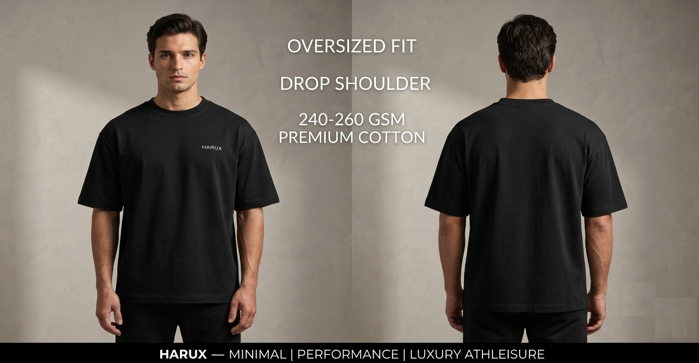 HARUX CORE OVERSIZED TEE