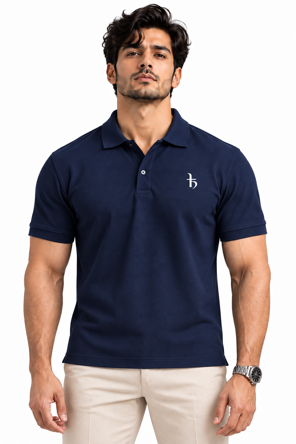 Slim Fit 100% Cotton Pique Polo